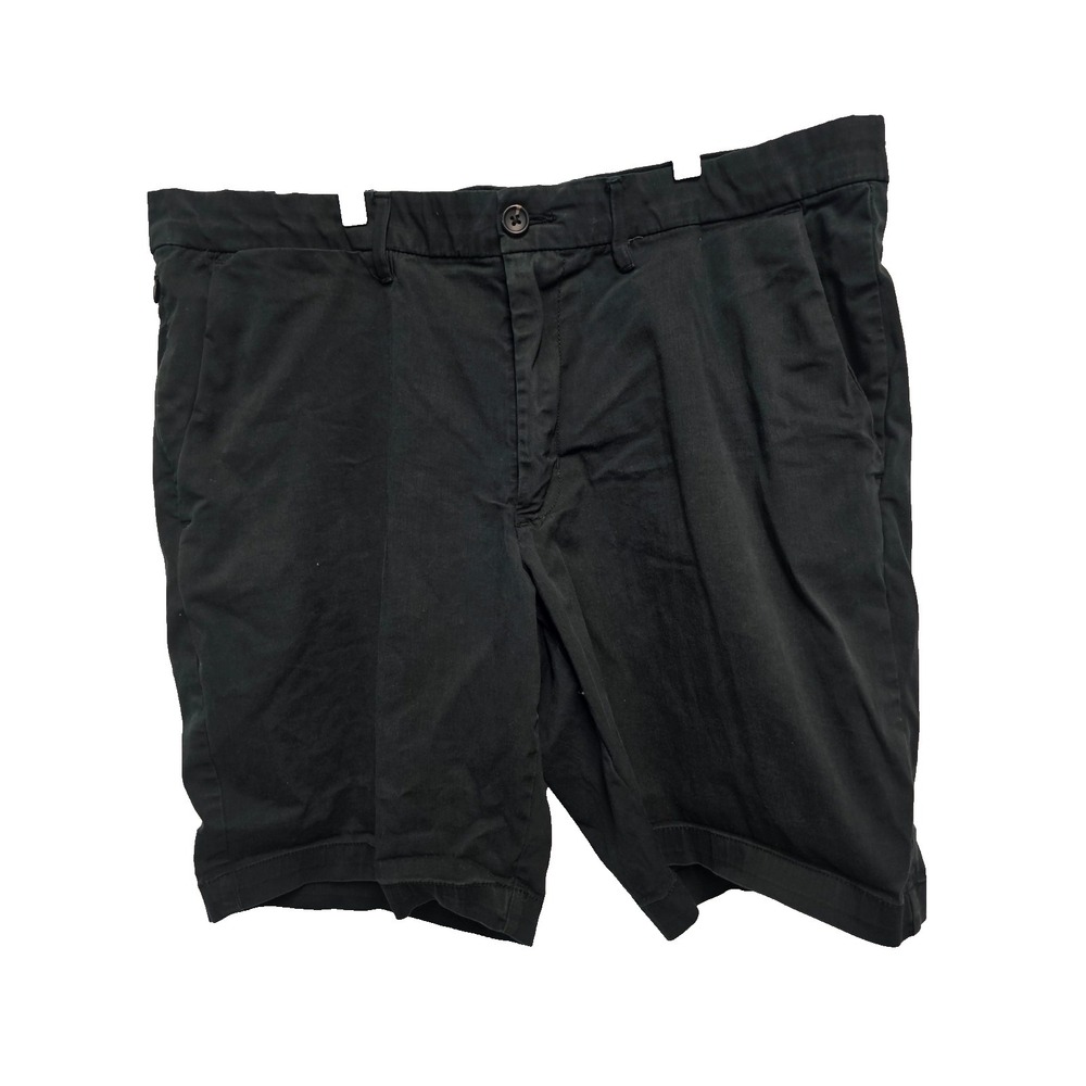 Goodfellow & Co men's black flat front shorts with pockets size 36/9 inch inseam